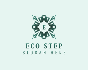 Eco Natural Wellness  logo design