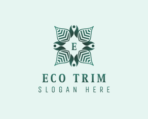 Eco Natural Wellness  logo design