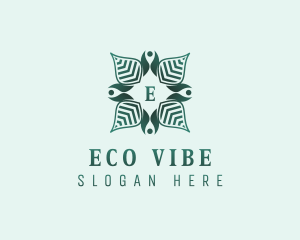 Eco Natural Wellness  logo design