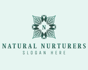 Eco Natural Wellness  logo design