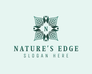 Eco Natural Wellness  logo design