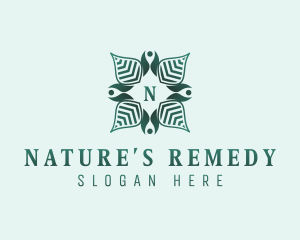 Eco Natural Wellness  logo design