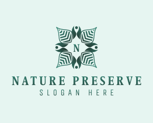 Eco Natural Wellness  logo design