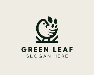 Chicken Leaf Restaurant logo design