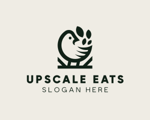 Chicken Leaf Restaurant logo design