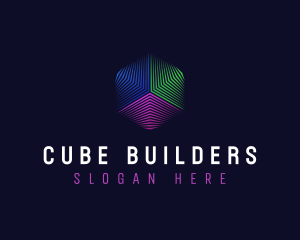 Cube Ai Digital logo design