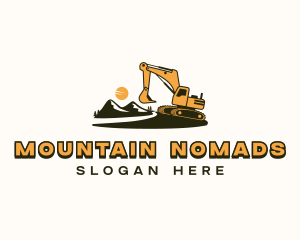 Demolition Excavator Contractor logo design