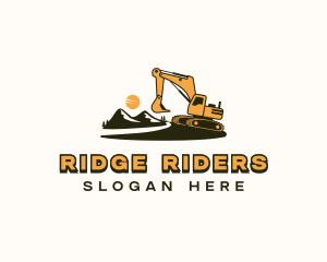 Demolition Excavator Contractor logo design