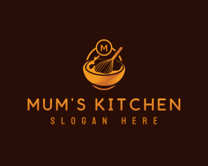 Whisk Baking Kitchen logo design