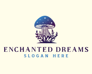 Mushroom Magic Fungus logo design