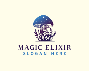 Mushroom Magic Fungus logo design