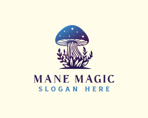 Mushroom Magic Fungus logo design