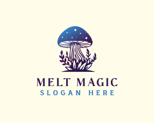 Mushroom Magic Fungus logo design