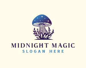 Mushroom Magic Fungus logo design