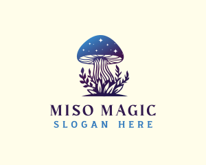 Mushroom Magic Fungus logo design