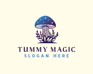 Mushroom Magic Fungus logo design