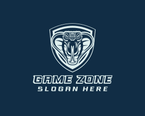 Cobra Snake Shield Gaming logo