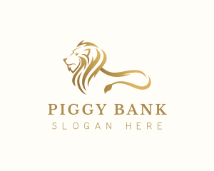 Lion Feline Consuting logo design