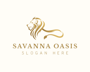 Lion Feline Consuting logo design