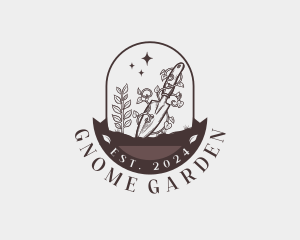 Vineyard Gardening Trowel logo design