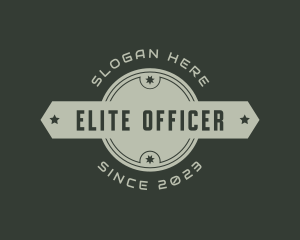 Military Army Officer logo