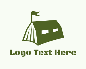 Military Book Tent Logo