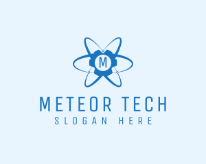 Atom Gear Tech Lab  logo design