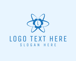 Atom Gear Tech Lab  Logo