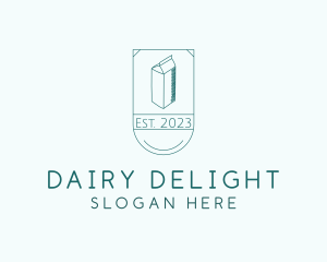 Dairy Milk Product logo design