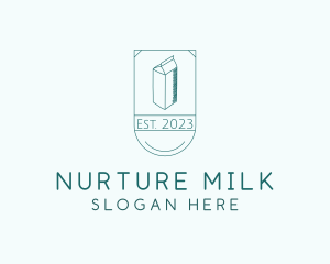 Dairy Milk Product logo design