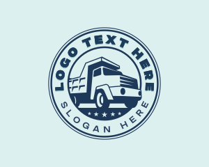 Cargo Dump Truck Logo
