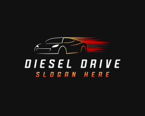 Fast Car Driving logo design