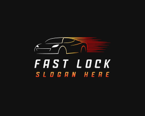 Fast Car Driving logo design