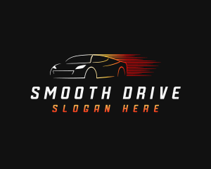 Fast Car Driving logo design