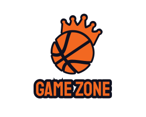 Basketball King Crown logo
