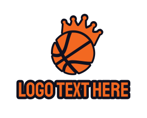 Crown - Basketball King Crown logo design