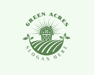 Farm Barn Field logo design