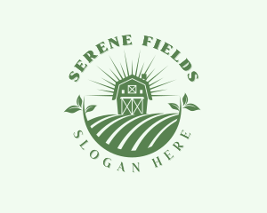 Farm Barn Field logo design