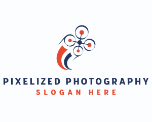 Flying Drone Photography logo design