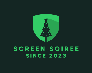 Christmas Tree Holiday logo design