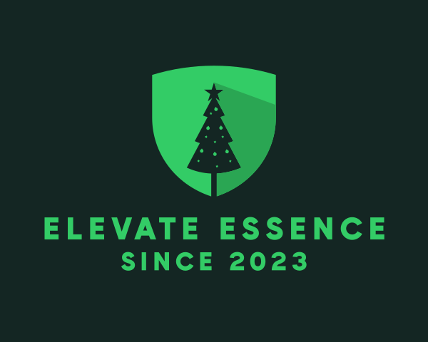 Christmas Tree logo example 4