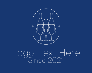 Wine Bar Badge logo