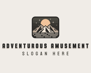 Mountain Nature Adventure  logo design