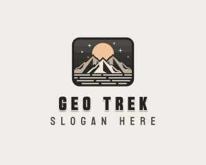 Mountain Nature Adventure  logo design