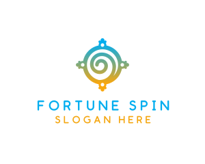 Portal Spiral Window logo design