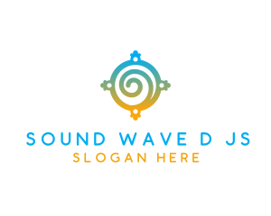 Portal Spiral Window logo design