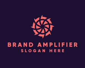 Pink Shutter Lens logo design