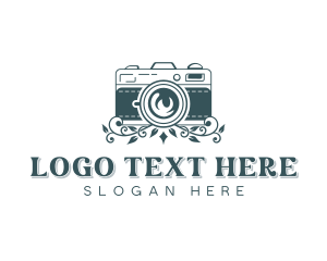 Floral Camera Photographer logo