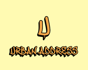 Colorful Urban Graffiti logo design
