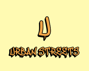 Colorful Urban Graffiti logo design